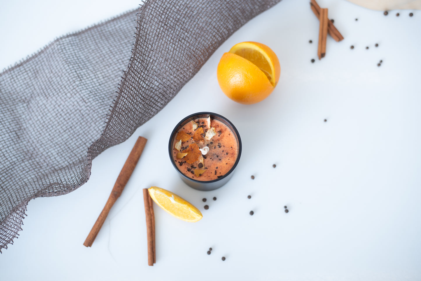 the orange cardamom candle