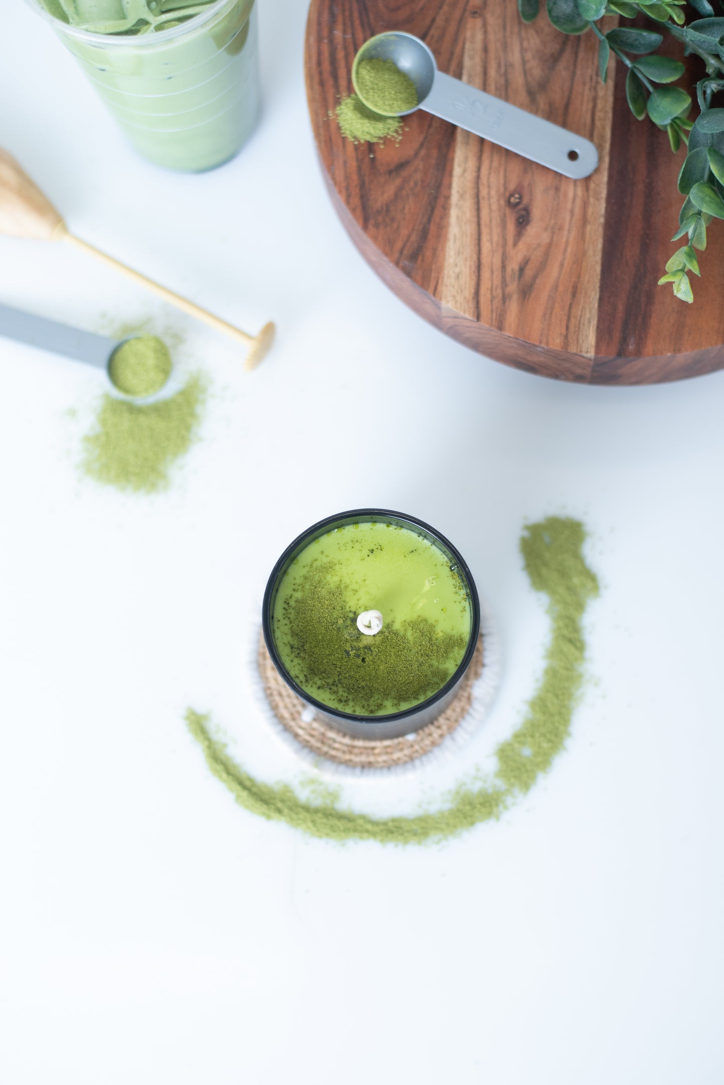 the matcha candle