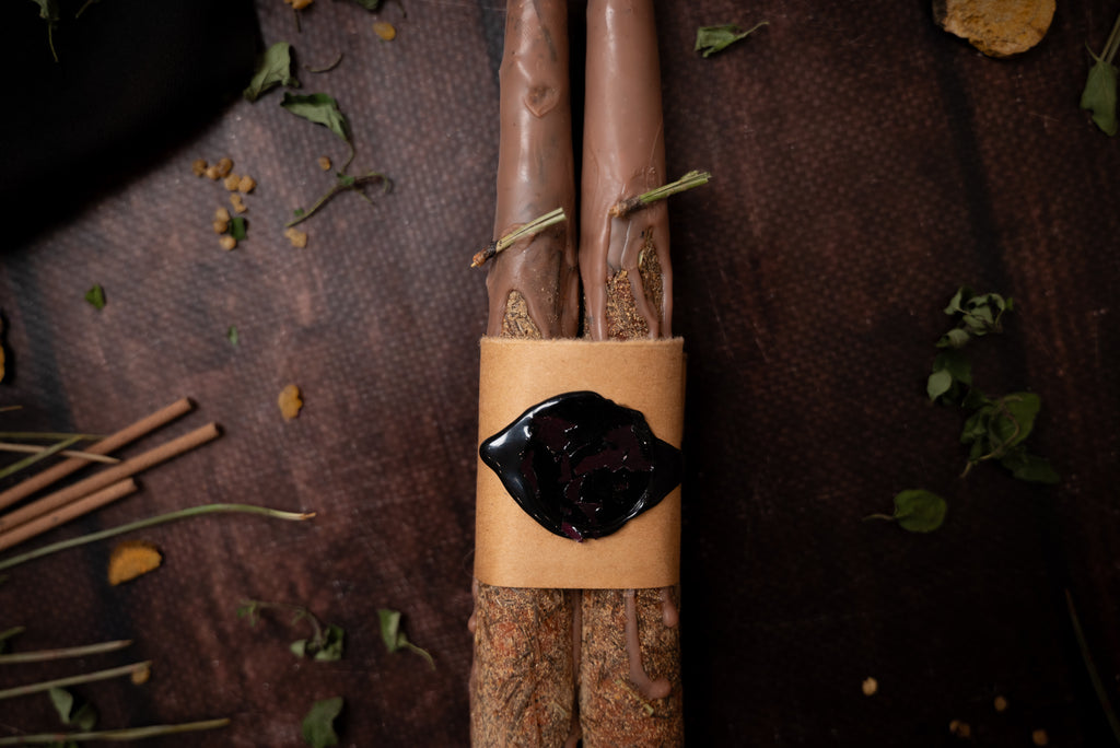 Grounding Taper Candles