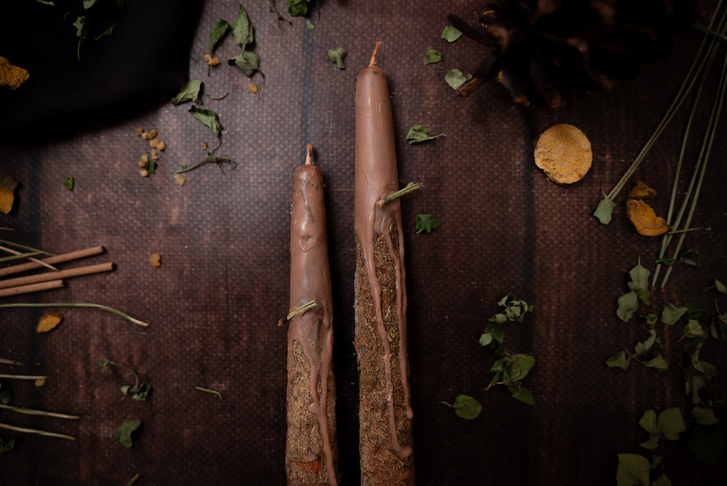 Grounding Taper Candles