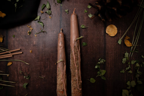 Grounding Taper Candles