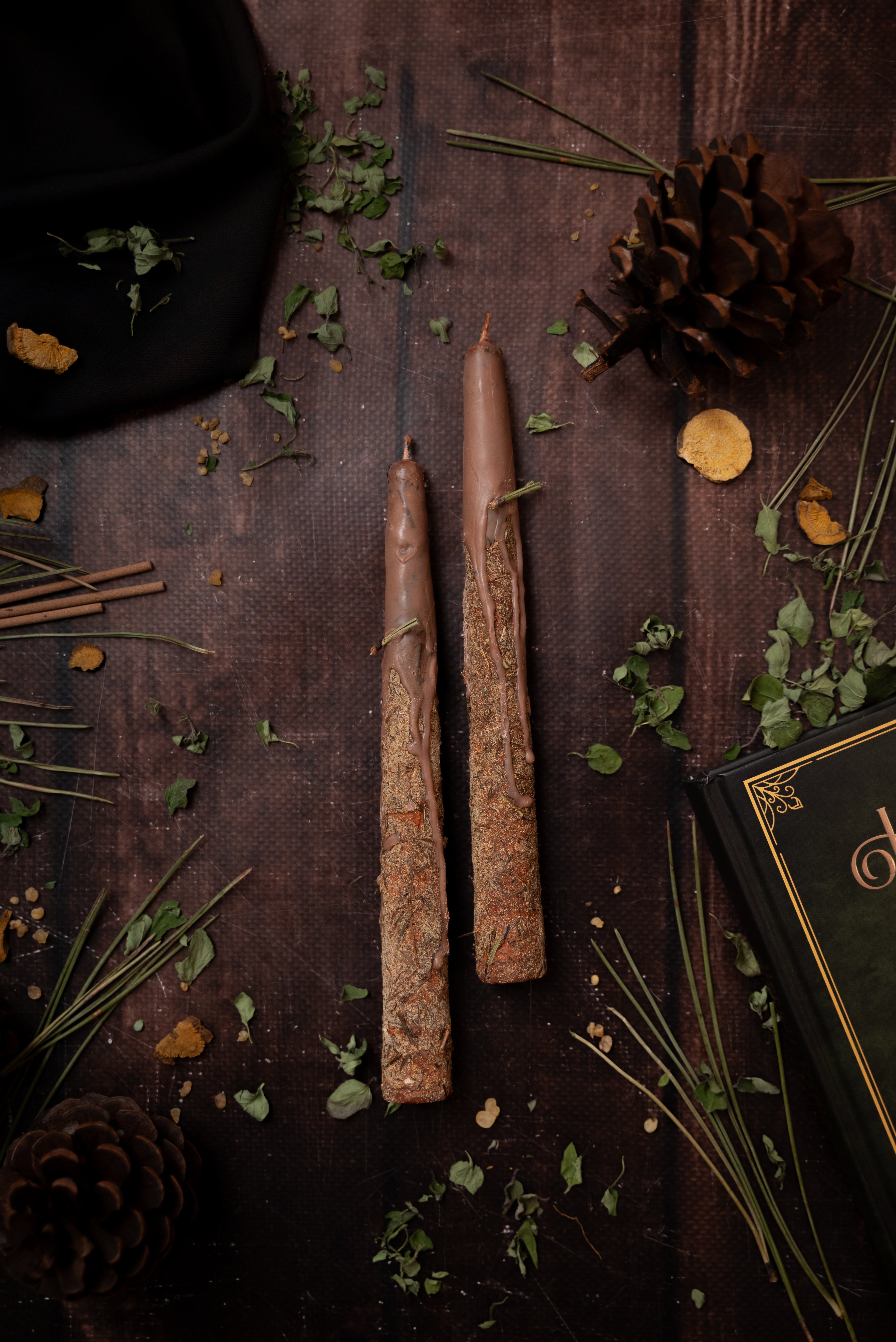 Grounding Taper Candles