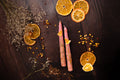 Happiness Taper Candles