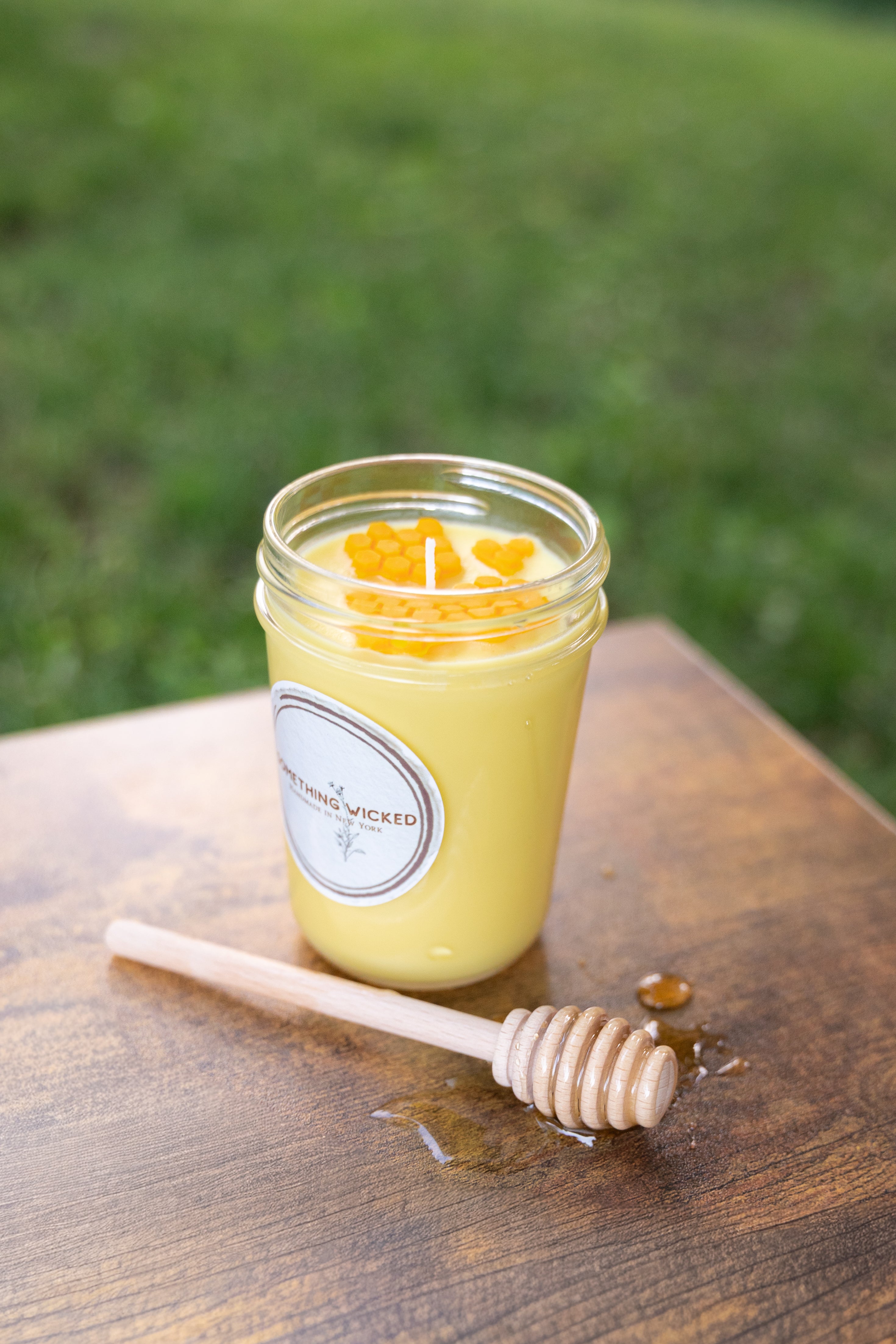 Honeycomb Candle