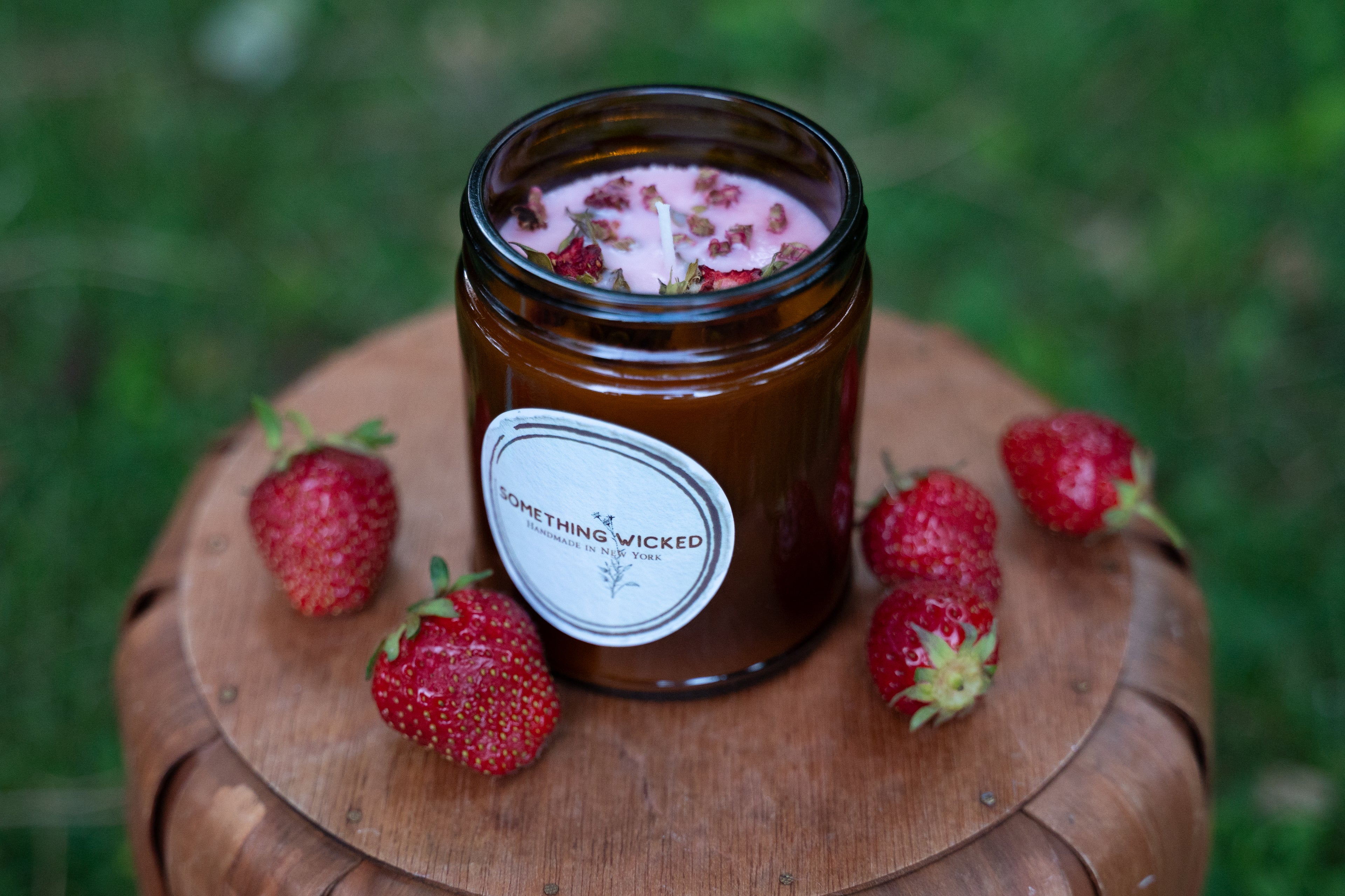 Strawberry Rhubarb Candle