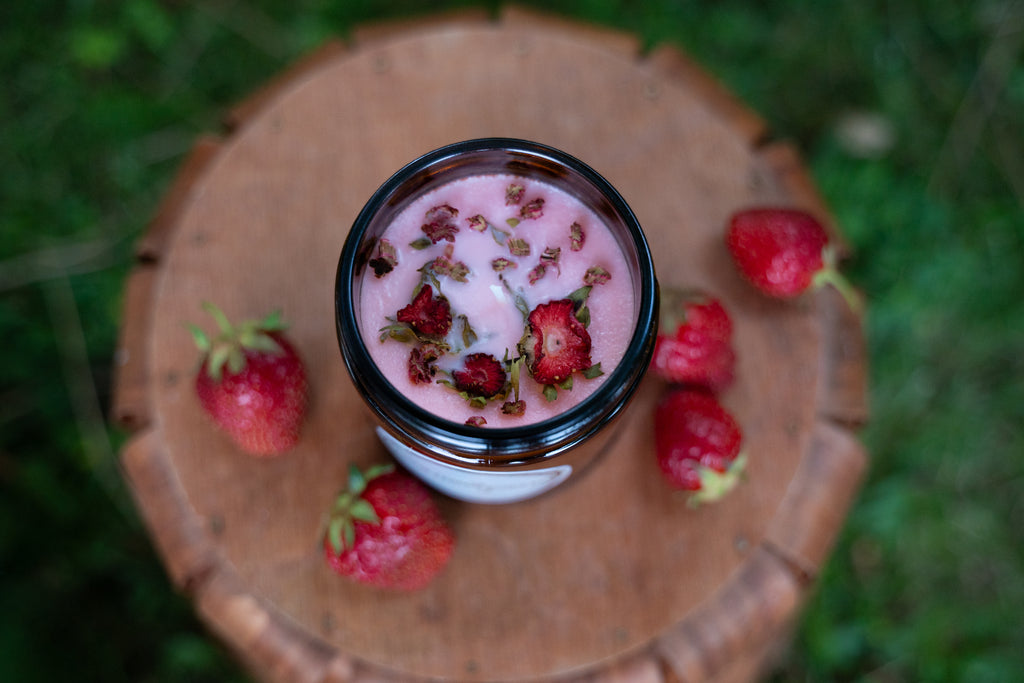 Strawberry Rhubarb Candle