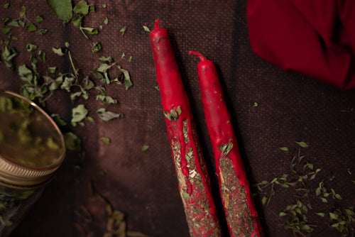 Courage Taper Candles