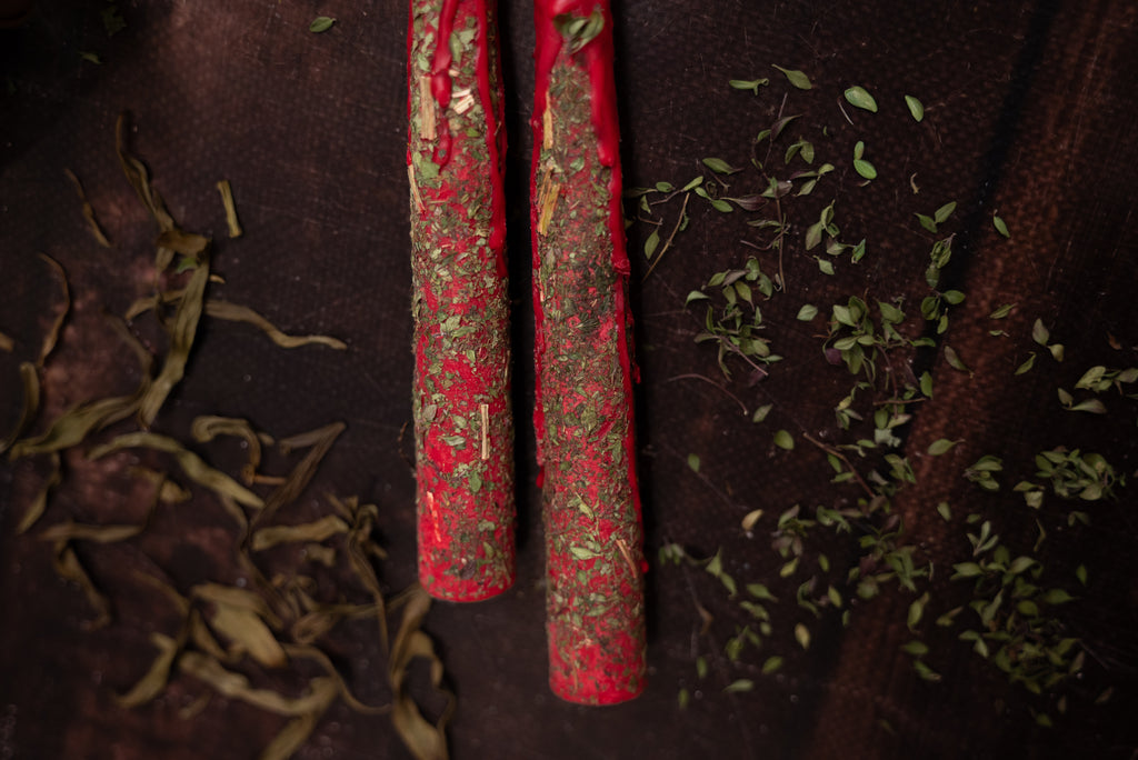 Courage Taper Candles