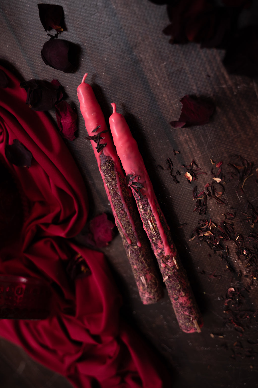 Love Spell Taper Candles