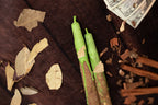 Money Spell Taper Candles