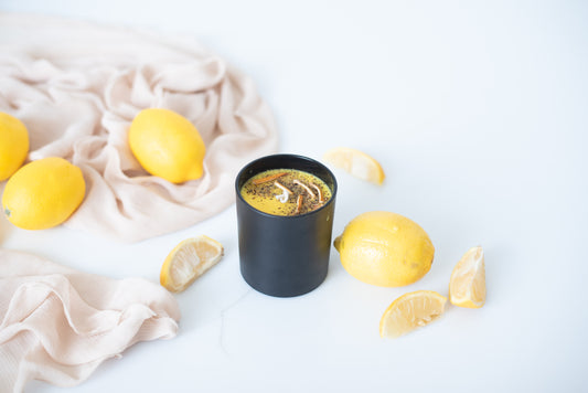 the lemon ginger candle