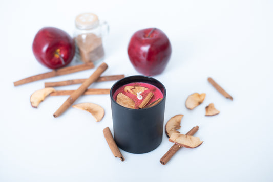 the apple spice candle